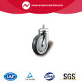 Threaded Stem Swivel TPE Supermarket Caster