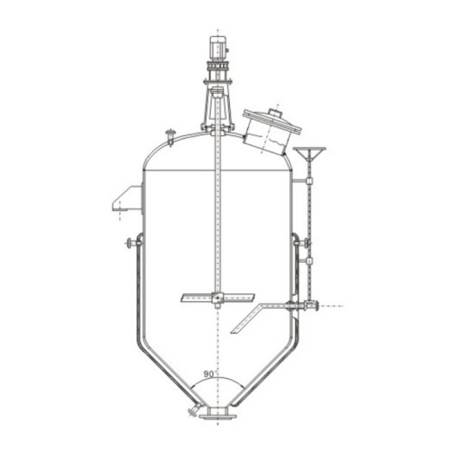 Stainless Steel Electrical Heating Mixing Tank Alcohol Ethonal Deposition Tank Supplier