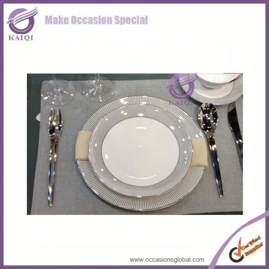 k3489-2 Wholesale High Quality Factory Price Hand Made Dishes Ceramic Plate