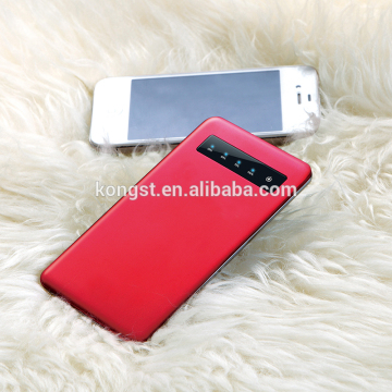 Metal Lithium Polymer Power Bank protable Power Bank 4000 mah