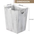 Farmhouse Wastebasket Bin for Bathroom Office Bedroom