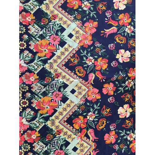 Broderi Design Rayon Poplin Shuttle 45S Printing Fabric