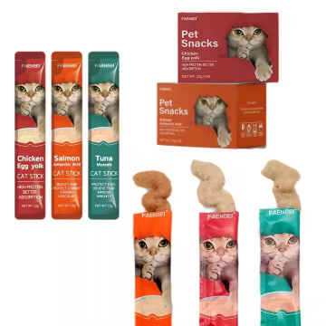Sağlıklı Atıştırmalık Seçeneği Olarak Lezzetli Kedi Şeritleri
