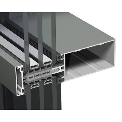 Structural Thermal Break Aluminum Curtain Wall Framework