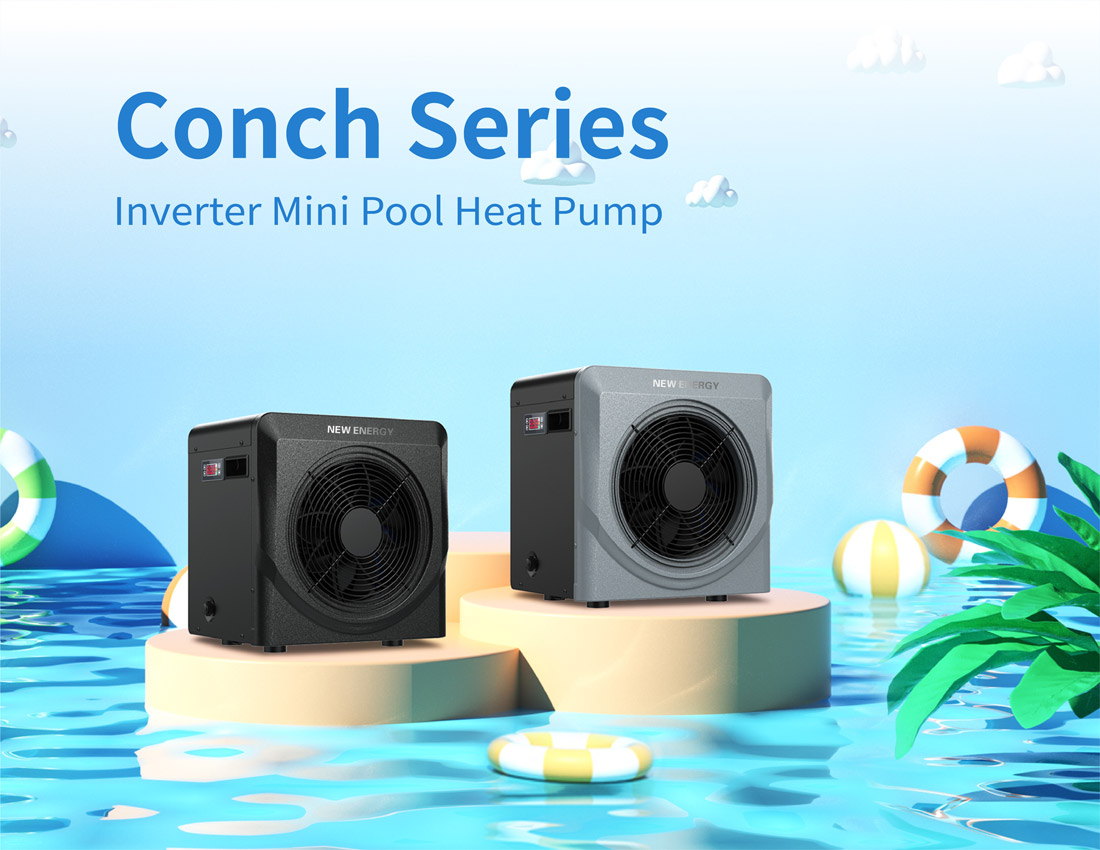 NEW ENERGY Conch Series Pool Heat Pump