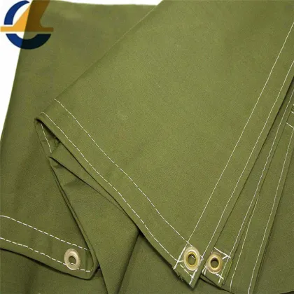 Dustproof silicone coated polyester tarp