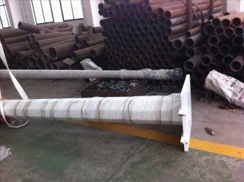 Galvanized High Mast With Round Taper Steel Pole