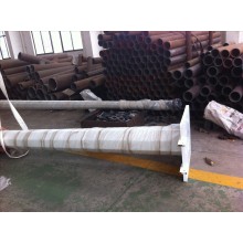 Cột cao mạ kẽm với cột thép côn tròn