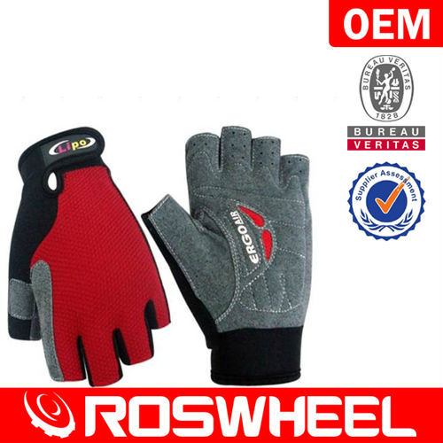 Professional Quality Custom Designed Half Finger Cycling Gloves