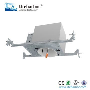 2017 UL ETL CUL Aluminum New Construction IC Airtight 10 Watt 10w 4 Inch 4" LED Dimmable Recessed Lighting