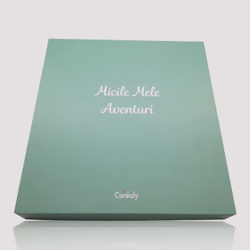 Custom Green Photo Album Paper Gift Box