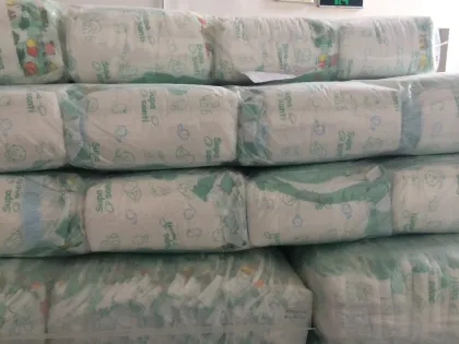 China factories b grade baby diapers