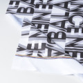 Material de punto de malla cerrada, ligero y estampado para deportes