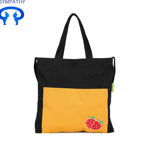 Пользовательские холст сумка с простой ручной ткань