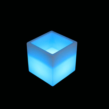 Cube Led extérieur et intérieur en plastique moderne