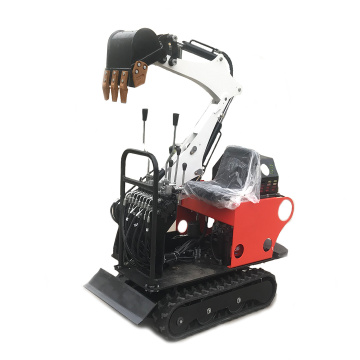 CE Certified 1 Ton Hydraulic Crawler Excavator with Side Arm Style for Small Diggers