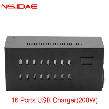 USB Charging Station with 16 Port