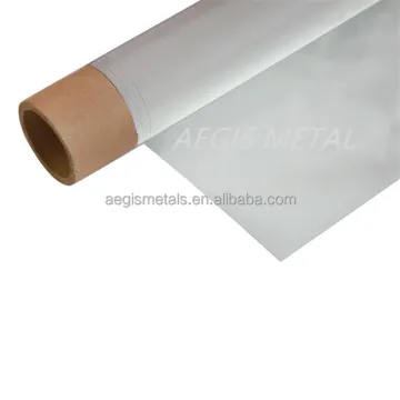 63% Nickel 30% Copper Alloy 100 Mesh Monel 400 Wire Mesh Screen K-500 Monel Woven Wire Cloth