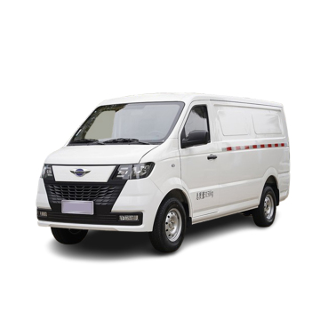 Van di consegna a trazione posteriore 4x2 personalizzabile con 2 sedili, volume di carico da 5,6 cbm, motore da 95 CV e capacità batteria da 41.93kWh