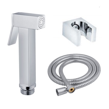Chrome Handheld Bidet Shattaf Sprayer Set
