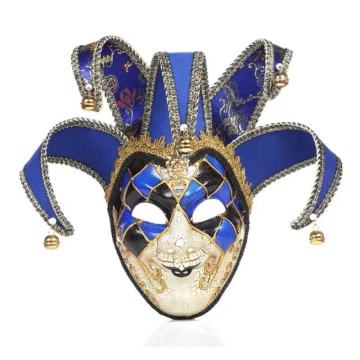 Máscara veneziana de arlequins vintage do Mardi Gras