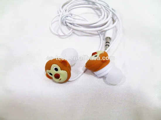 porkling shape silicone earbuds for gift