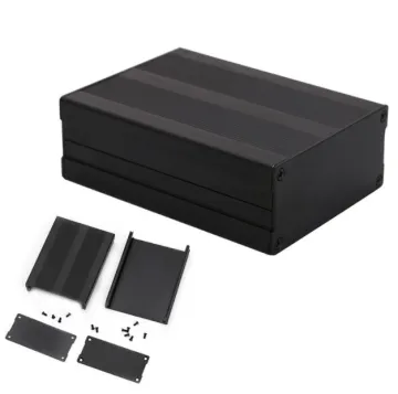 Custom Aluminum Extrusion PCB Enclosure Wall Mount Aluminum Box