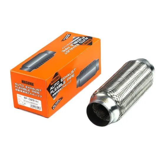 Exhaust Flexible Pipe EP-023IB MASUMA 51x200x76mm Stainless Steel