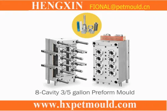 8 cavity 5 gallon preform mould