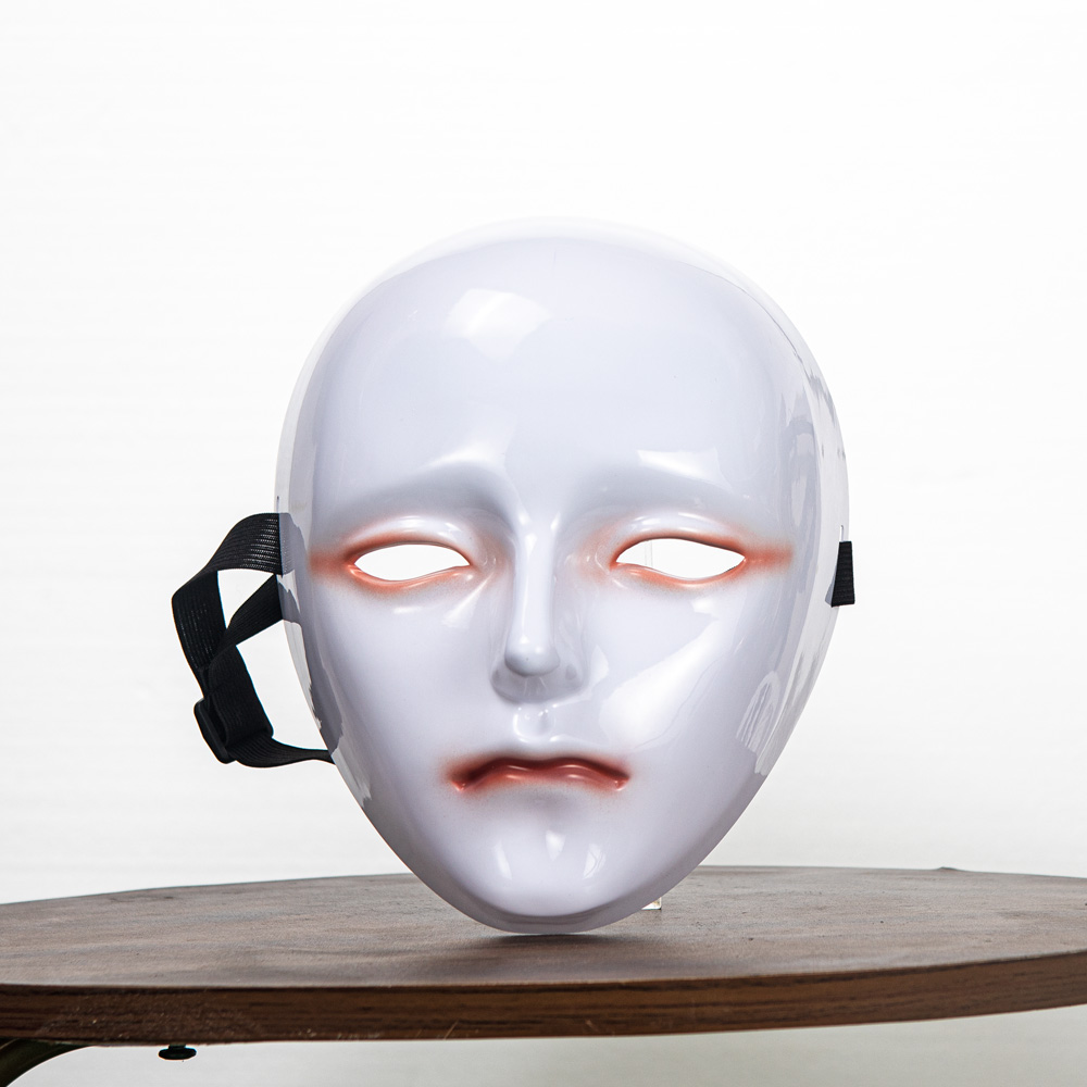 Doll Face Shape White Mask