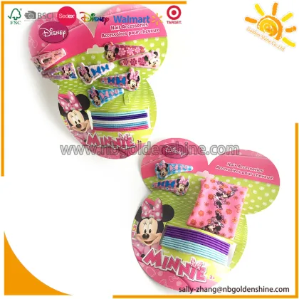 Mickey Mouse Hair Accessory Card