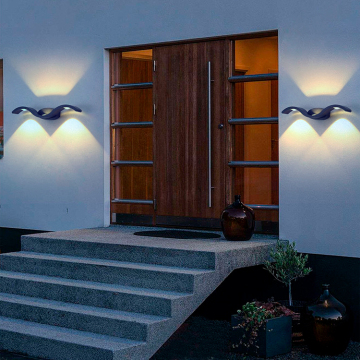 Lampe murale à LED moderne nordique pour chambre et salon