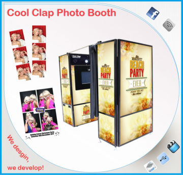 Cool Clap Photo Booth Machines For Weddings