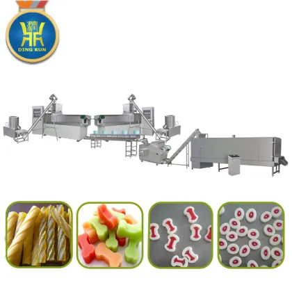 dog food extruder Pet Dog Chewing Gum Food Making Machines
