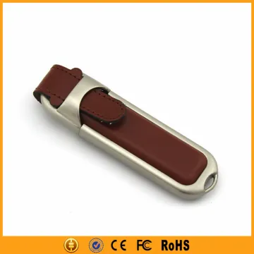 New high speed leather case pendrive 32gb