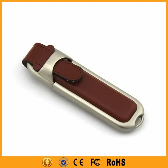 New high speed leather case pendrive 32gb