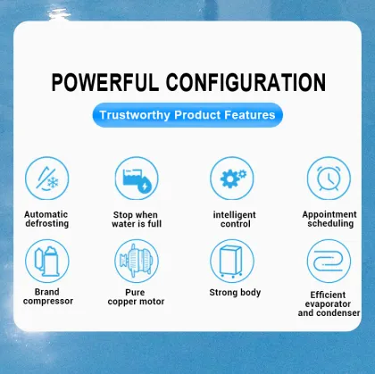 220V 50 Liter Portable Metal Housing Dry Dehumidifier with Automatic Defrosting