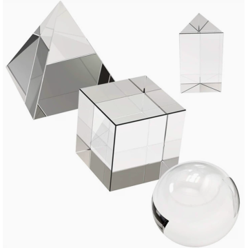 منشور شیشه ای کریستال نوری K9