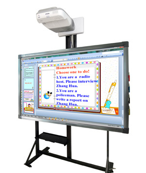 Even Thinner Frame construction Infrared Interactive Board
