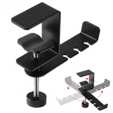 Gaming Headset Hanger Box - Clamp Mount for Desk