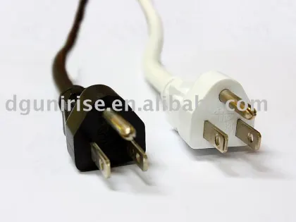UL polarlized power plug electric plug