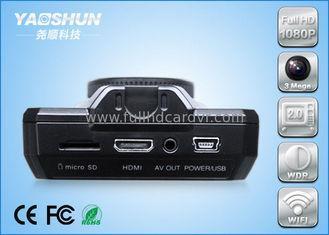Loop Recording Night Vision 1080P Car DVR Cam With 2.0 Inch