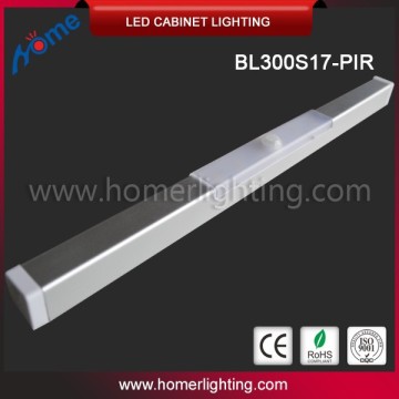 All aluminium profile led battery lights fixed by 3M sticker