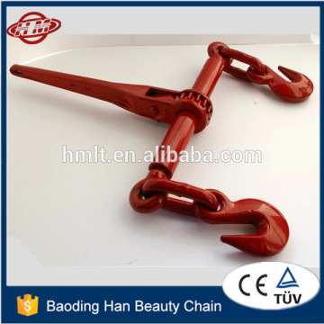 3/8 ratchet load binder painted red