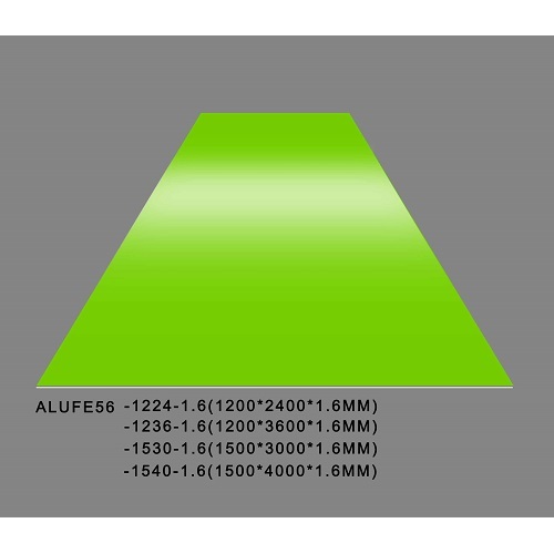 Feve Gloss Spring Green Aluminium Sheet