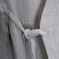 Custom 100% Cotton Velour Bathrobe with logo