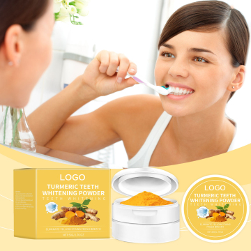 Wholesale Private Label Organic Turmeric Tooth Whitening Powder