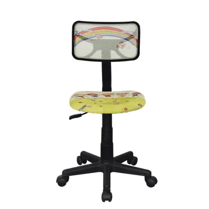 Ergonomic Kids Study Chair with Colorful Printing - Adjustable Desk Chair for Children