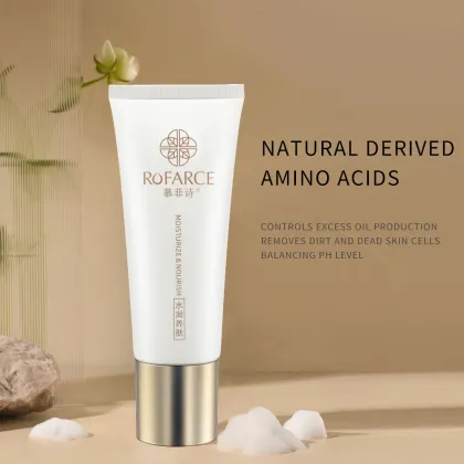 Natural Vegan Face Wash Cleanser - Moisturizing Facial Cleanser for Clean Skin