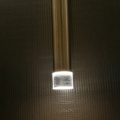 Lámpara de araña de burbujas de cristal con accesorio de hotel moderno led